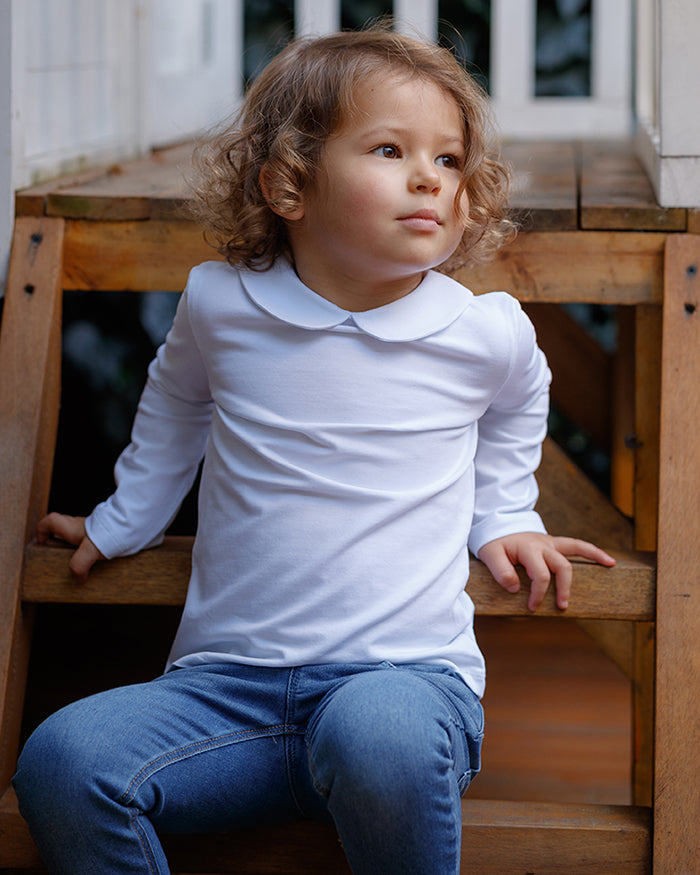 Camiseta cuello corazón