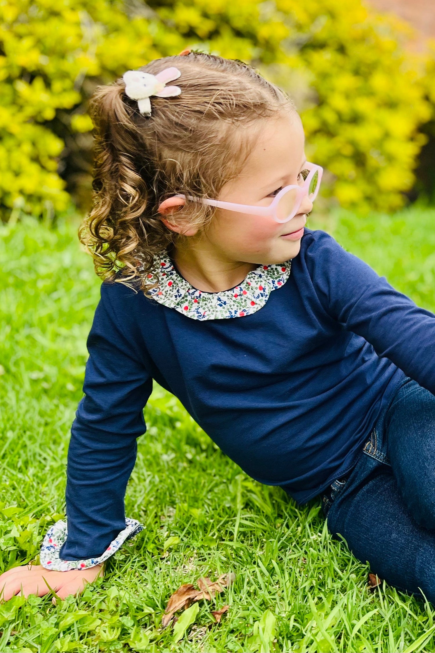 Camiseta Matilda Navidad Azul