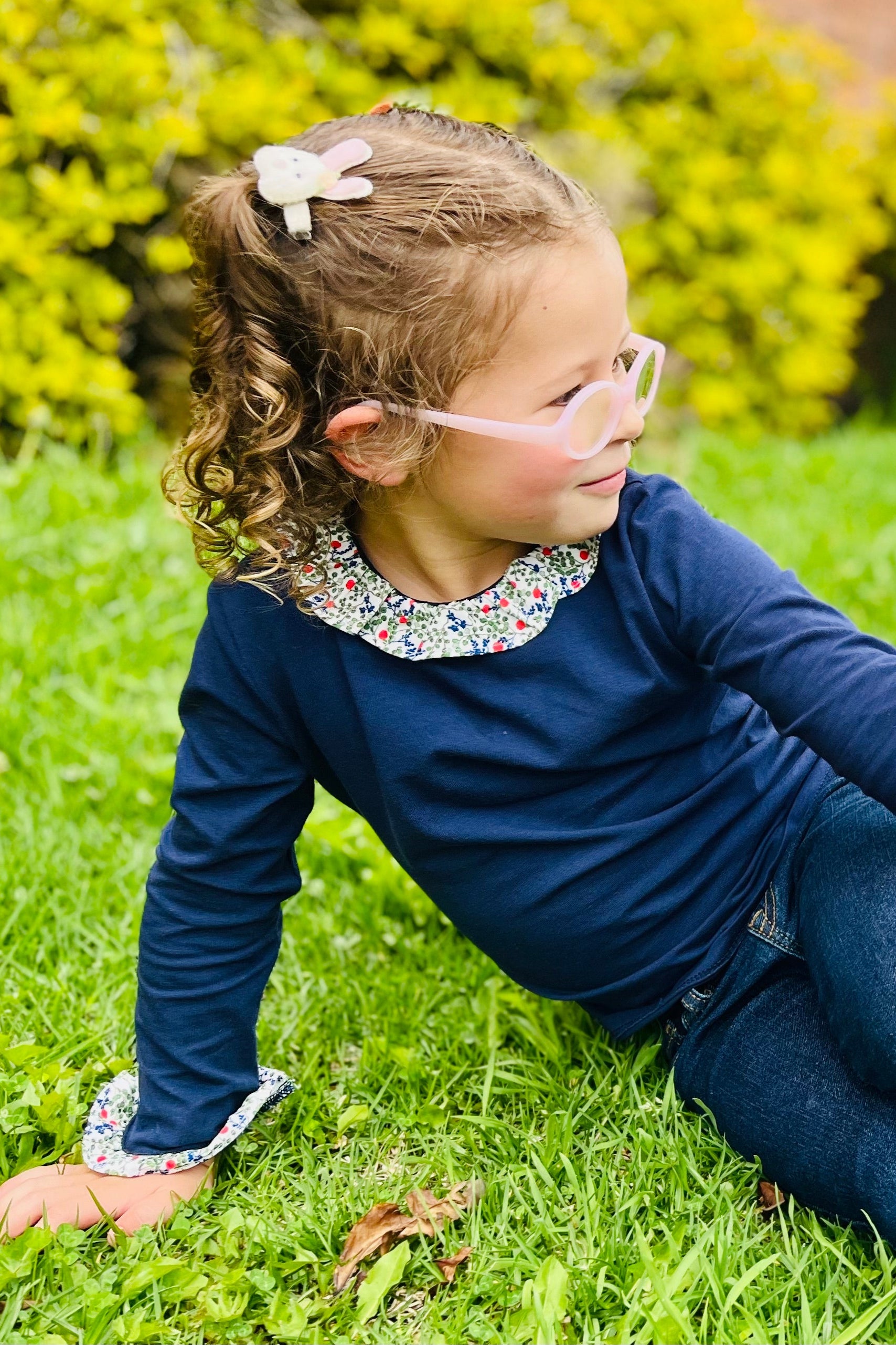 Camiseta Matilda Navidad Azul