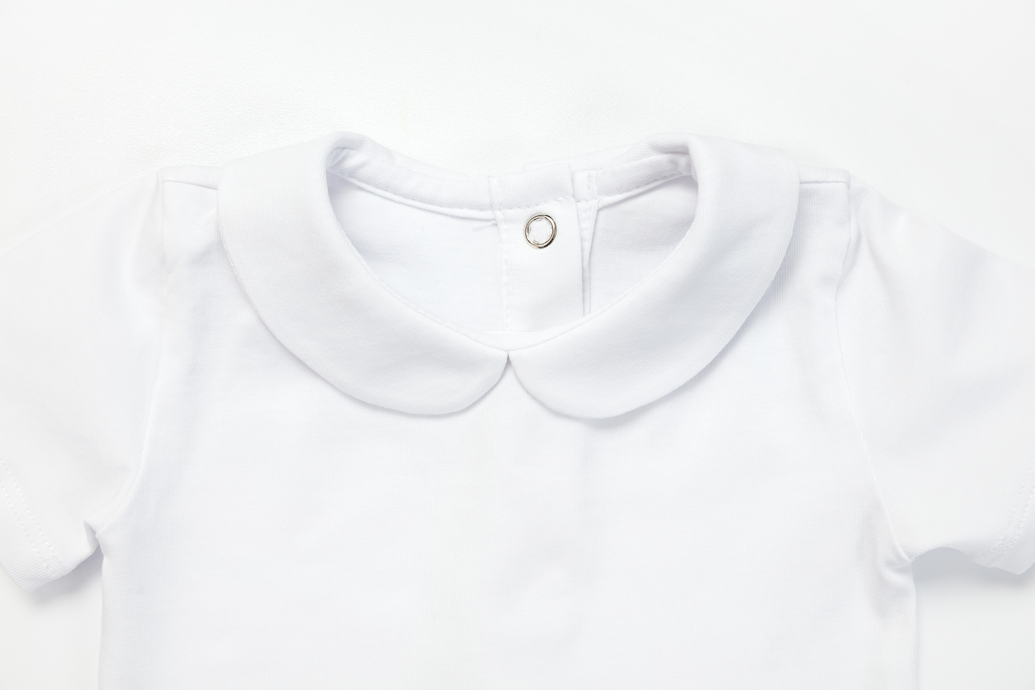 Body Corazón Blanco Manga Corta