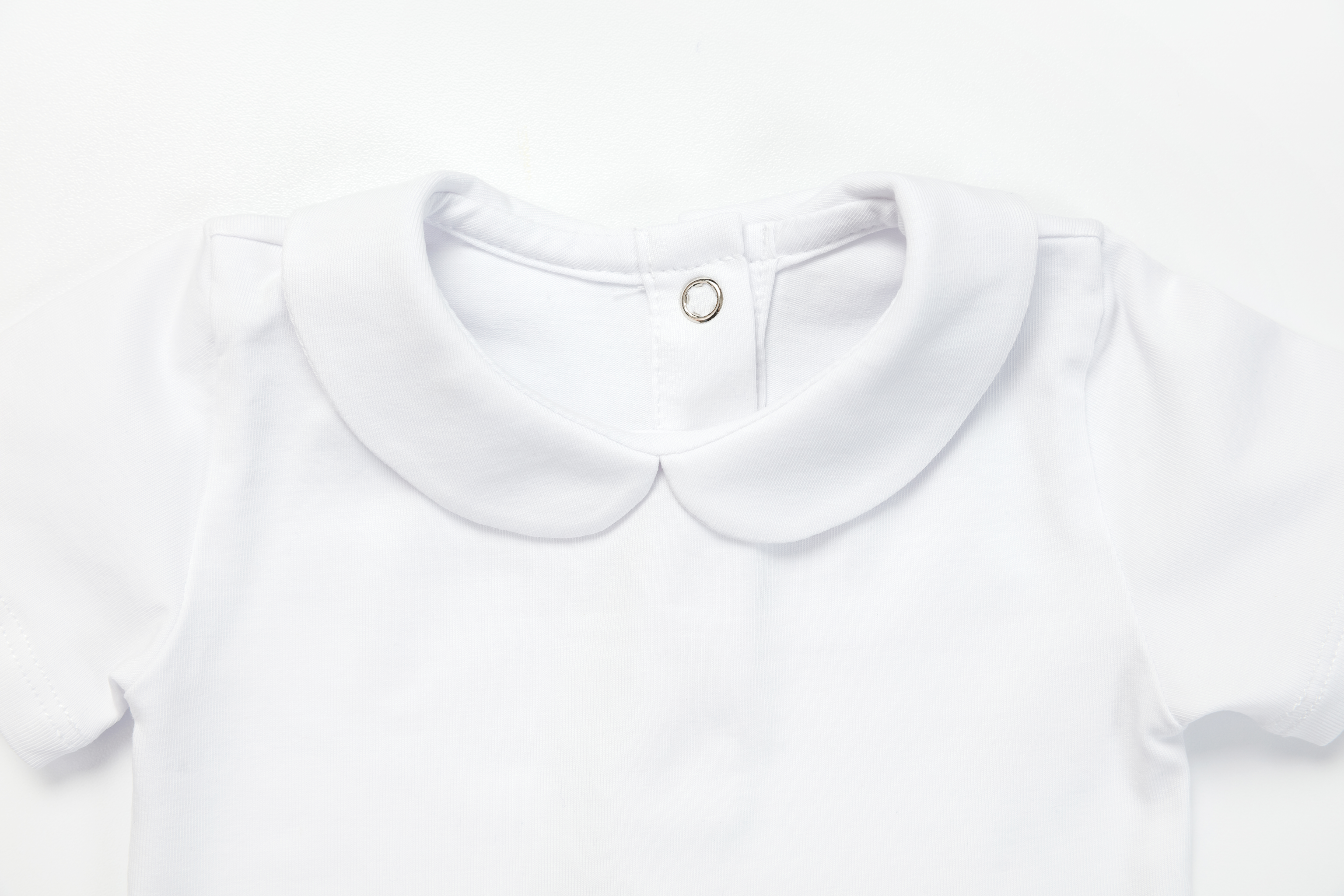 Body Corazón Blanco Manga Corta