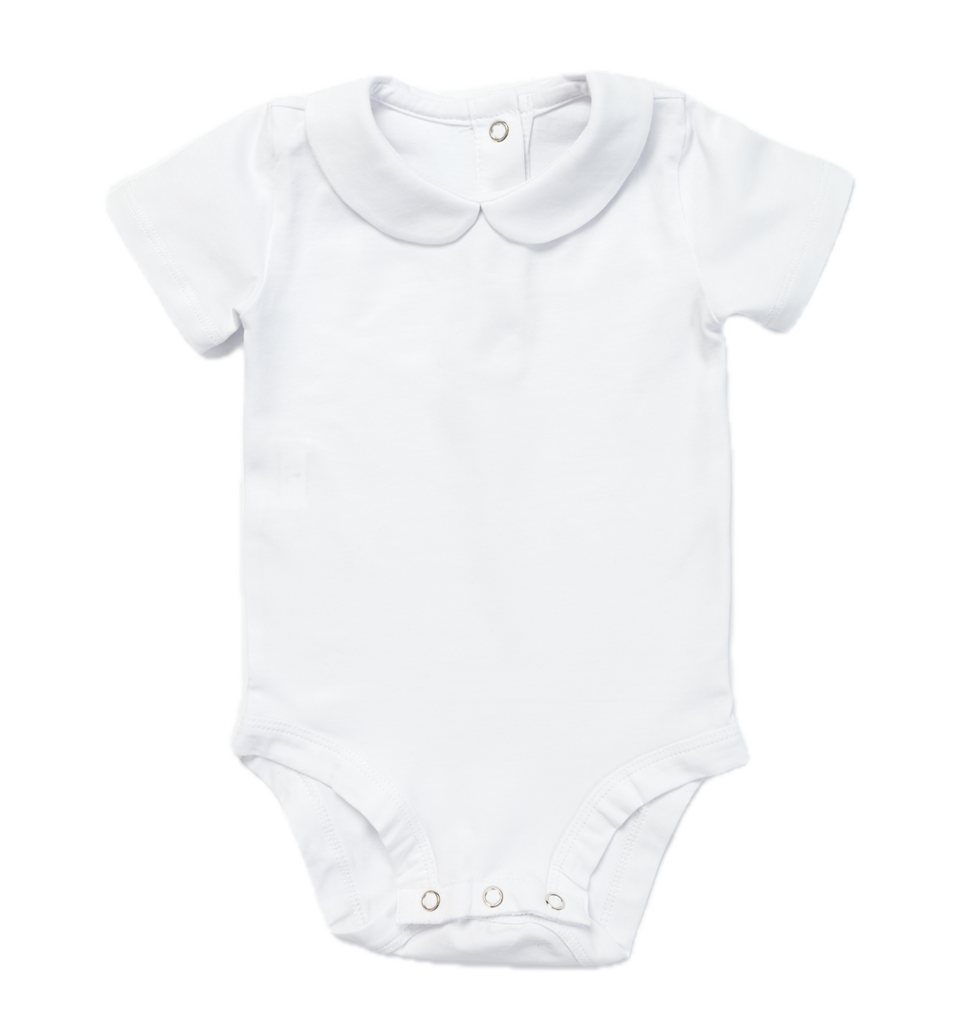 Body Corazón Blanco Manga Corta