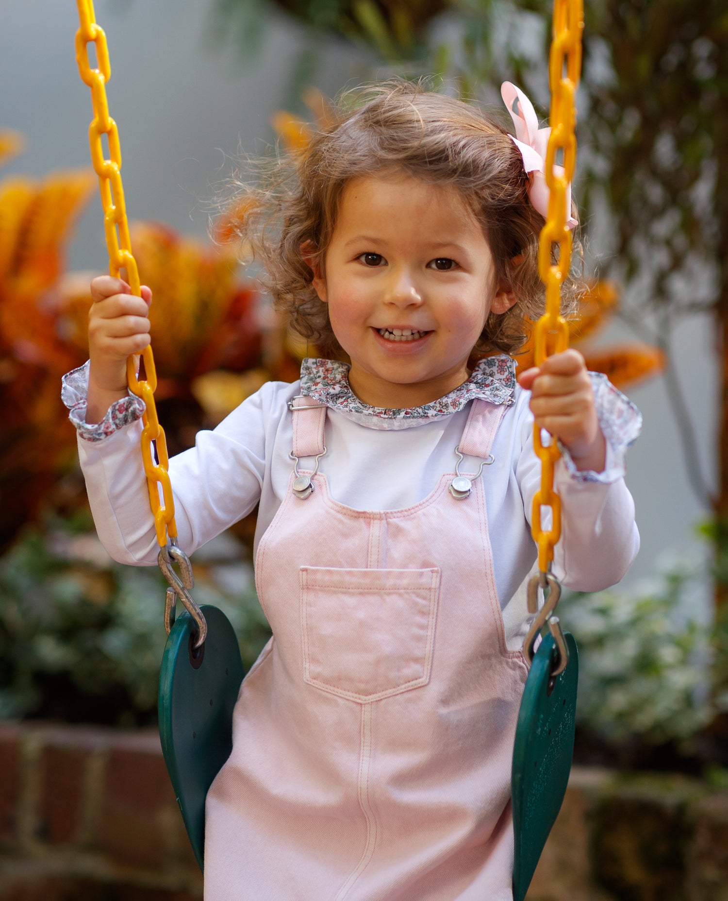 Camiseta Matilda Flores Rosadas