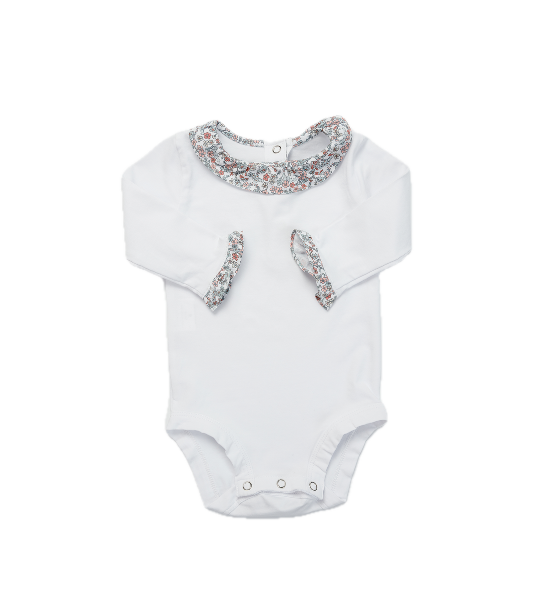 Body Matilda con Flores Rosadas