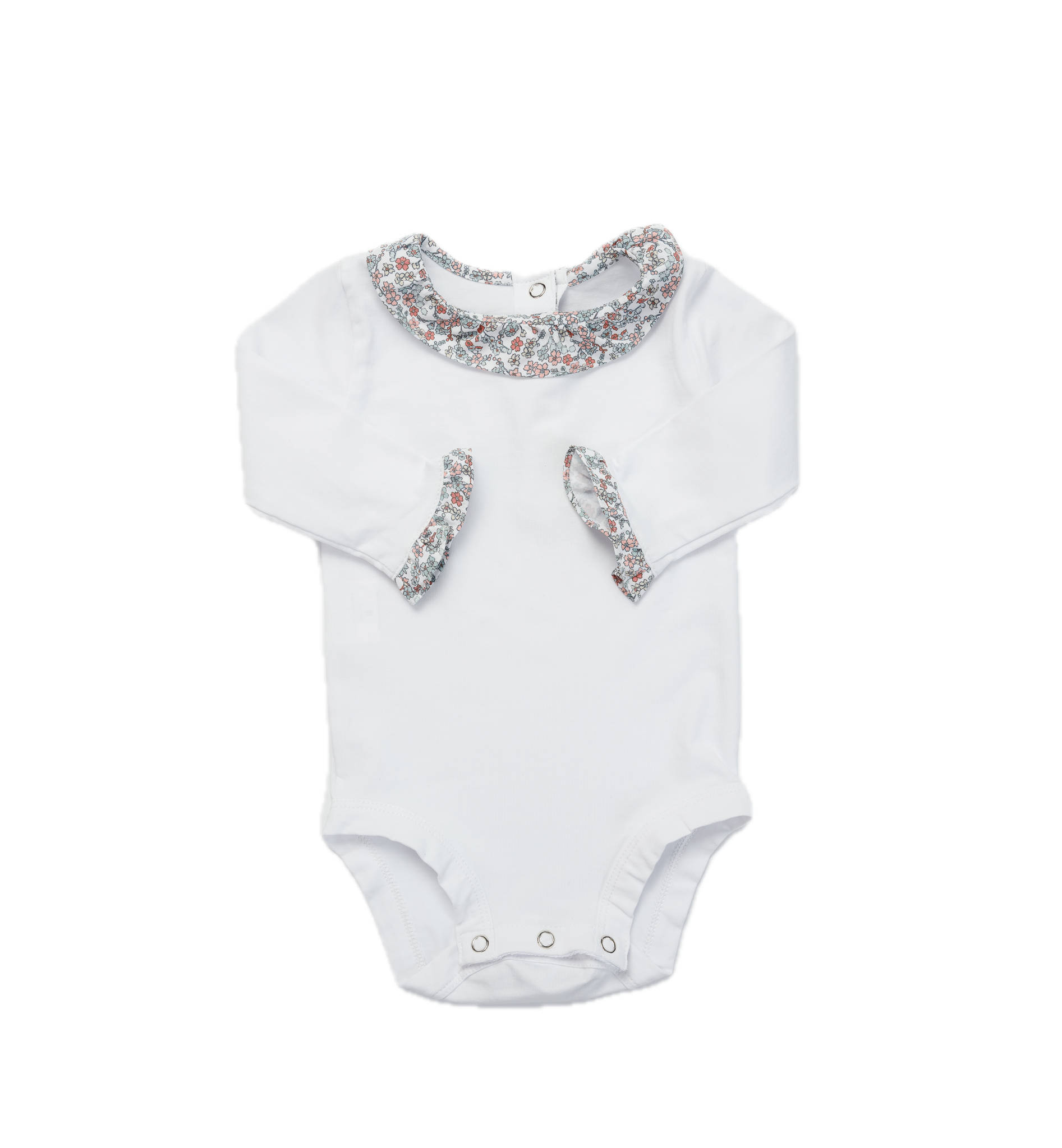 Body Matilda con Flores Rosadas