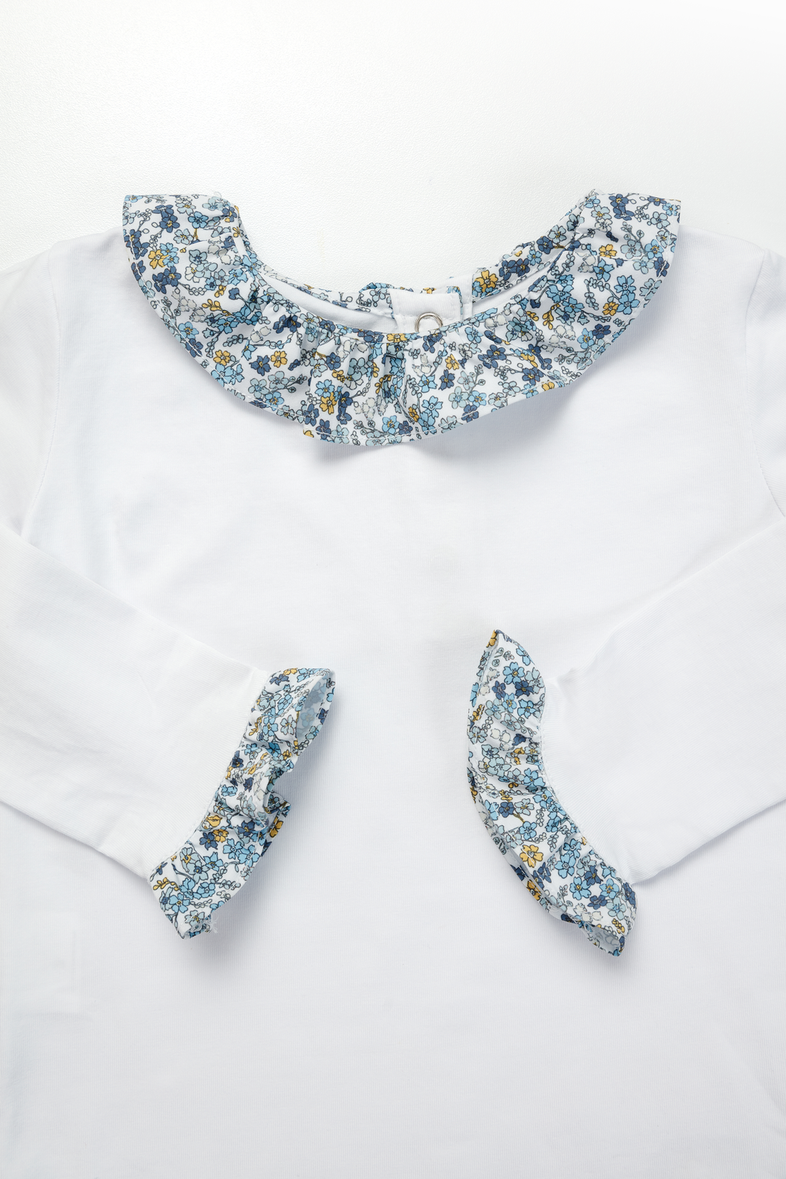 Body Matilda con Flores Azules