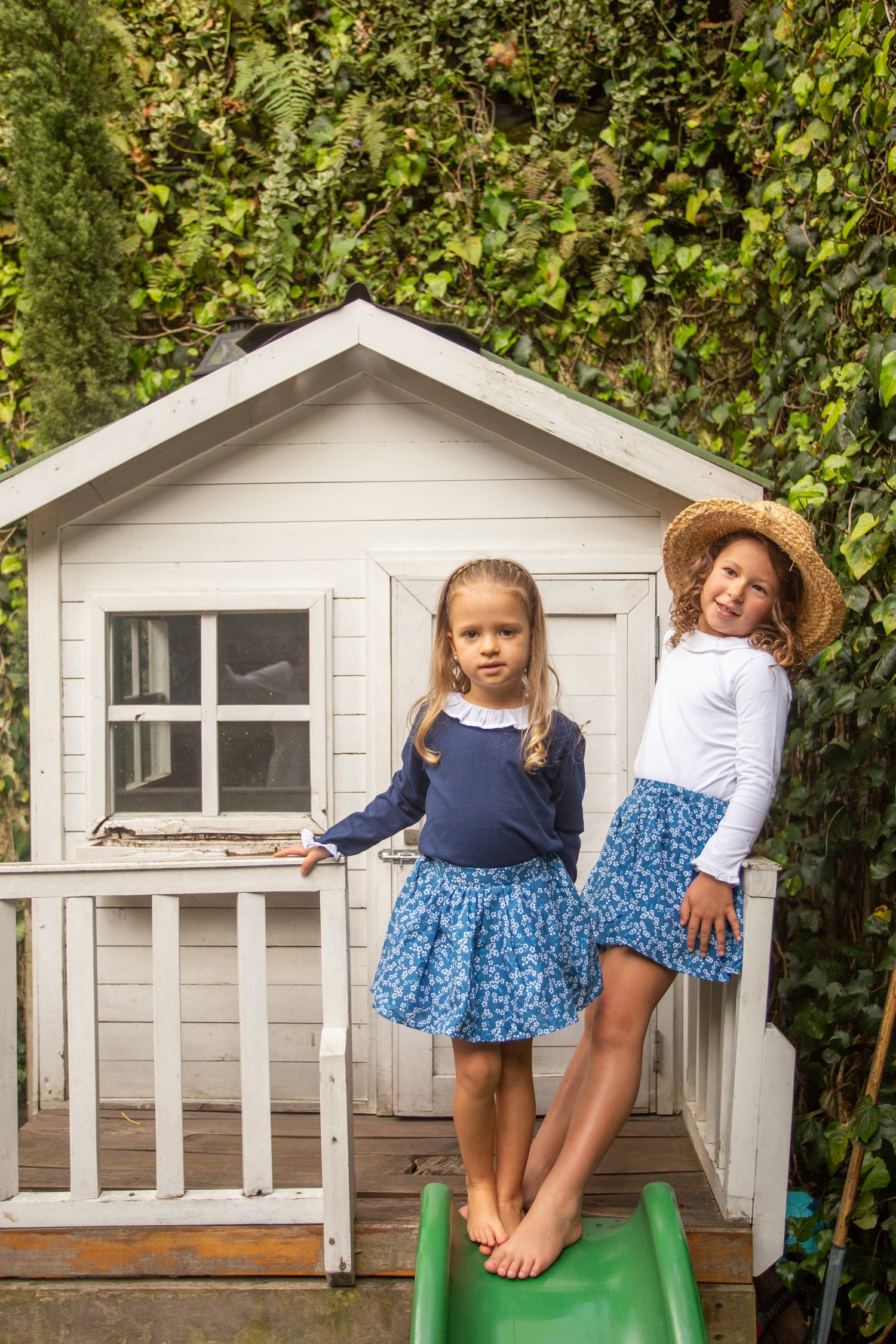 Camiseta Matilda Azul y Blanco