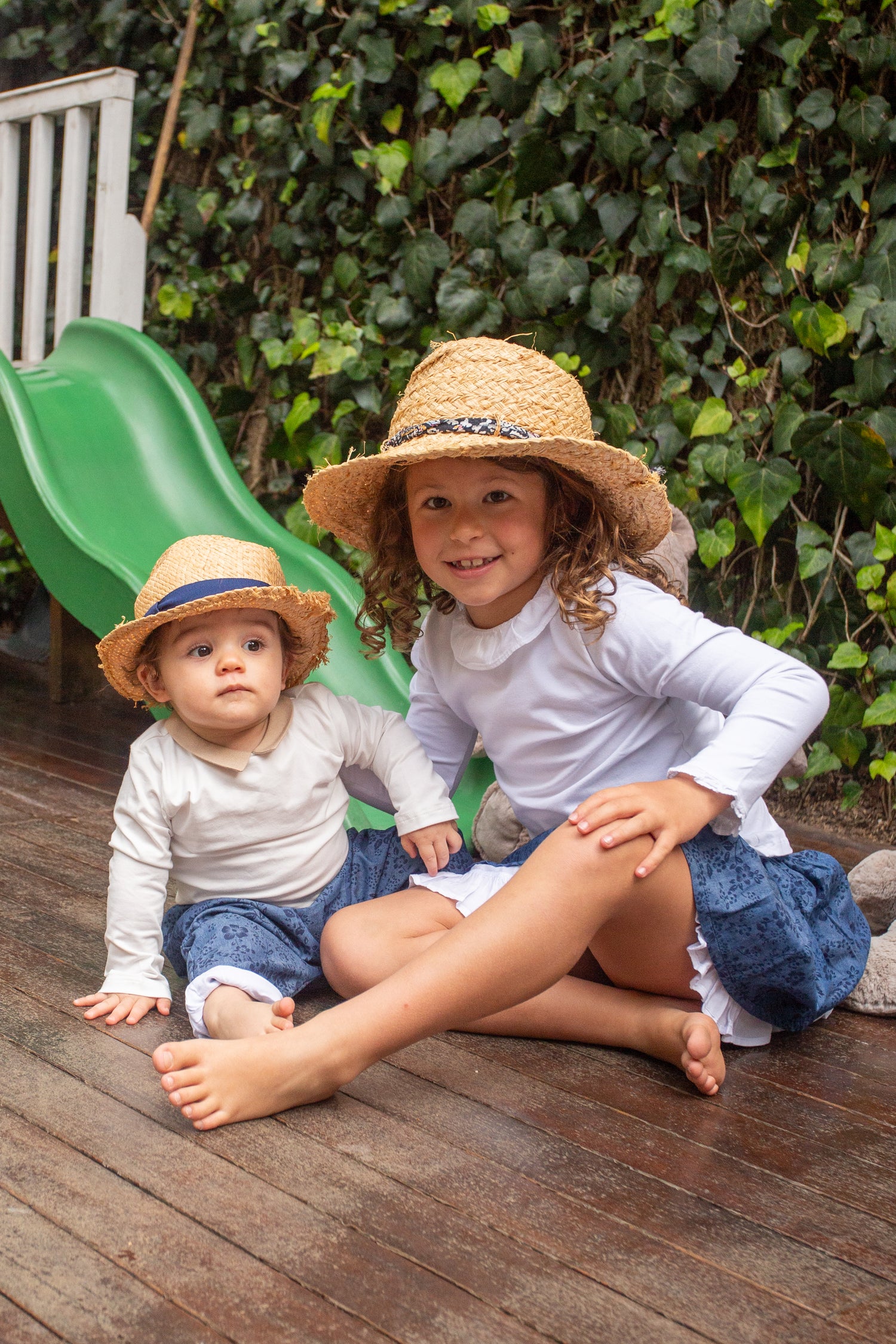 Pantalón Harem - Flores Jean