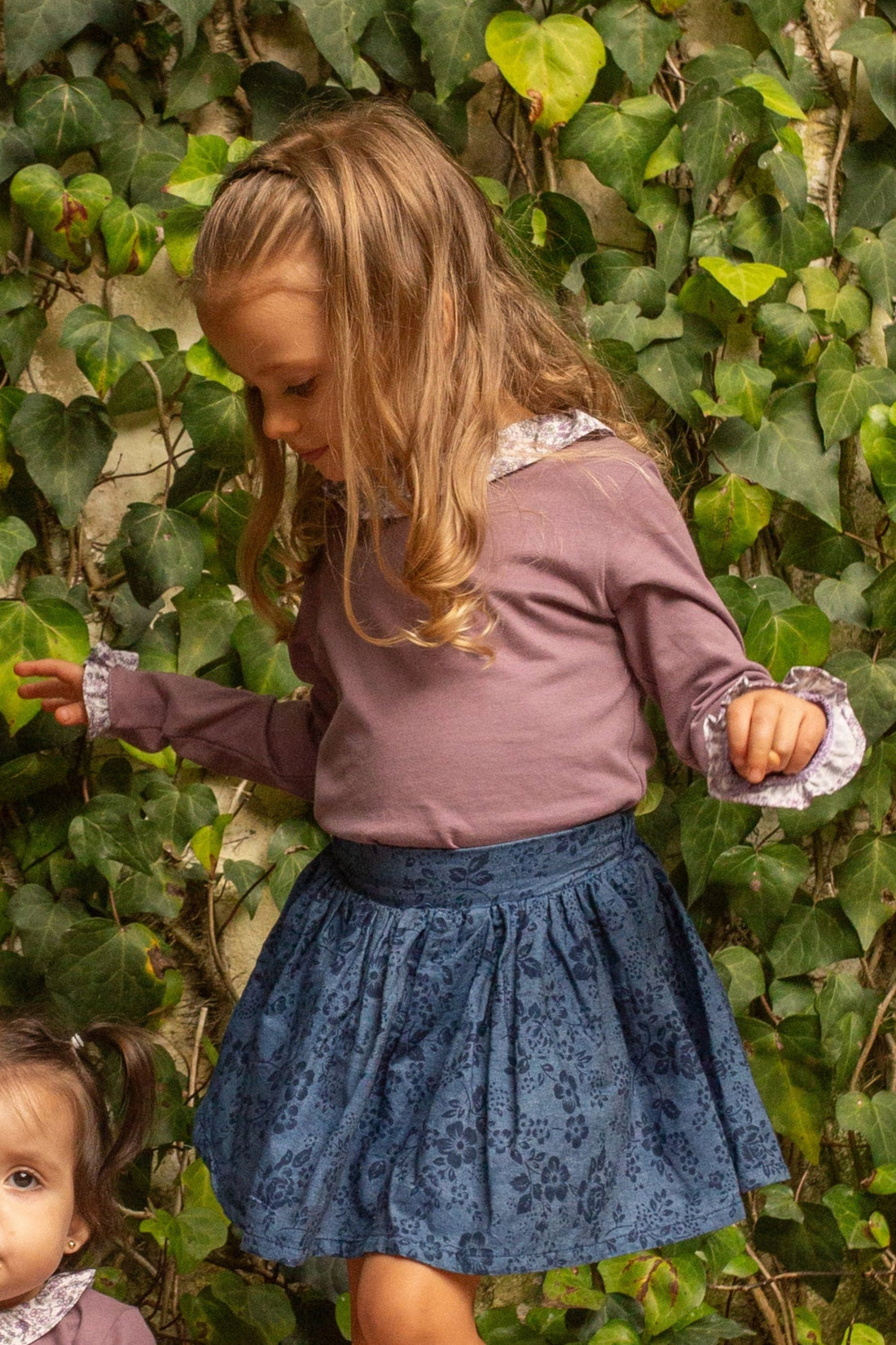 Body Matilda Lila con Flores Lilas